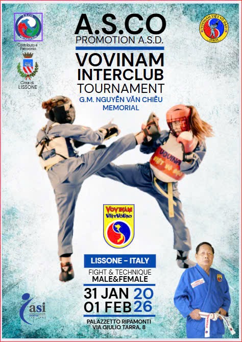 VOVINAM INTERCLUB TOURNAMENT – G.M. NGUYỄN VĂN CHIÊU MEMORIAL