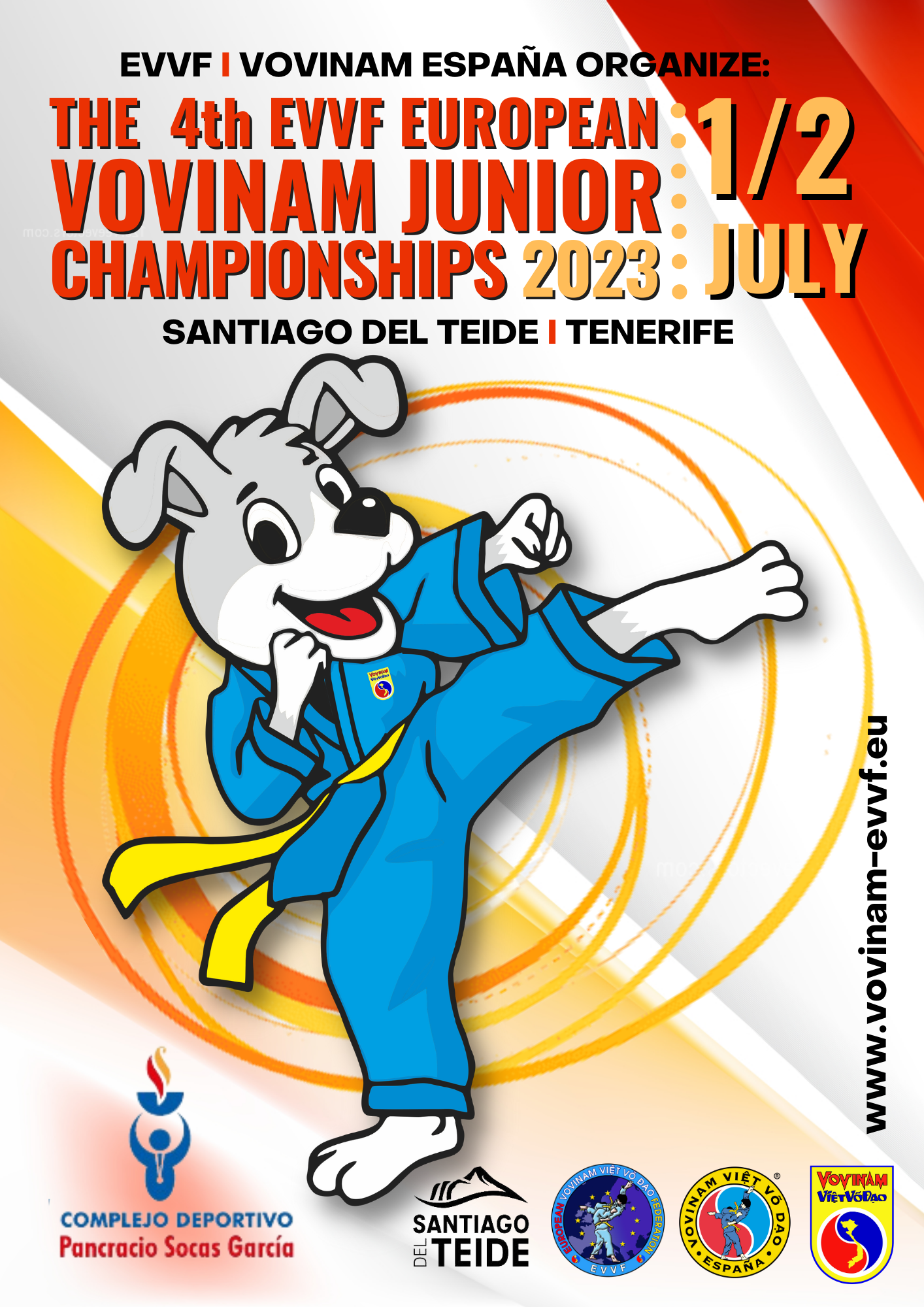 THE 4th EVVF EUROPEAN VOVINAM JUNIOR CHAMPIONSHIPS 2023